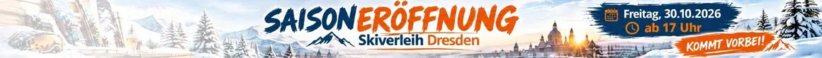 Saisoneröffnung Skiverleih Dresden am 30.10.2026 ab 17 Uhr